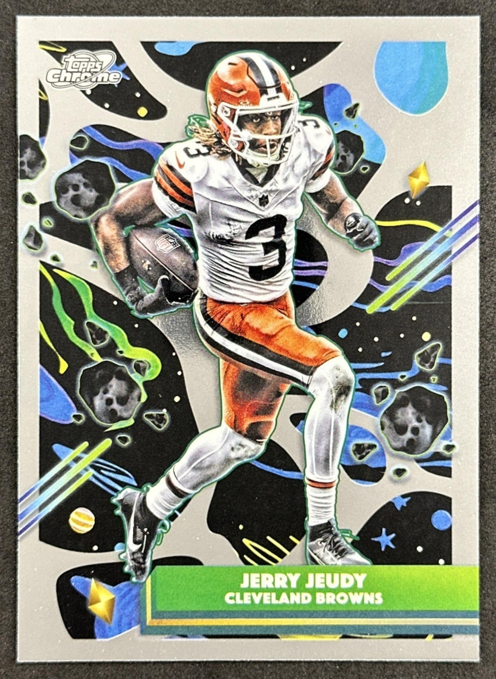 Jerry Jeudy 2025 Topps Cosmic Chrome Browns front