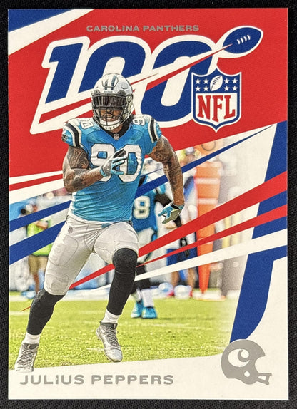 Julius Peppers 2019 Panini Chronicles NFL 100 Panthers