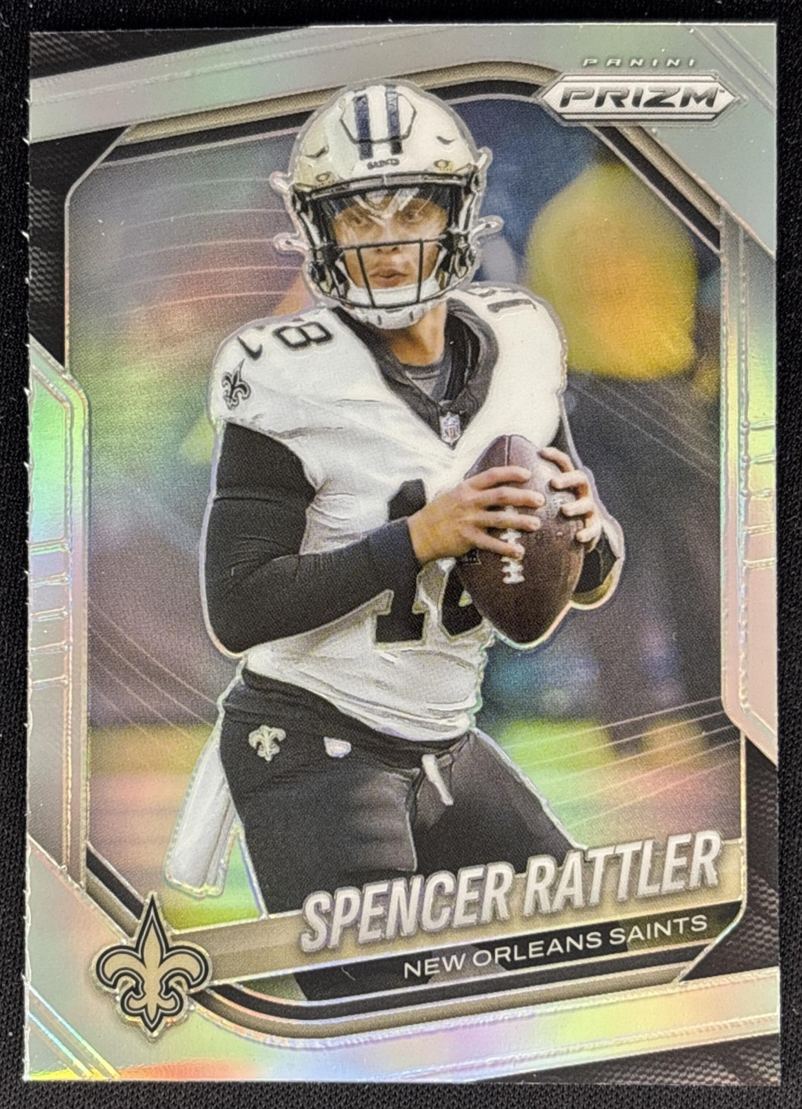Spencer Rattler 2025 Panini Prizm Silver Saints