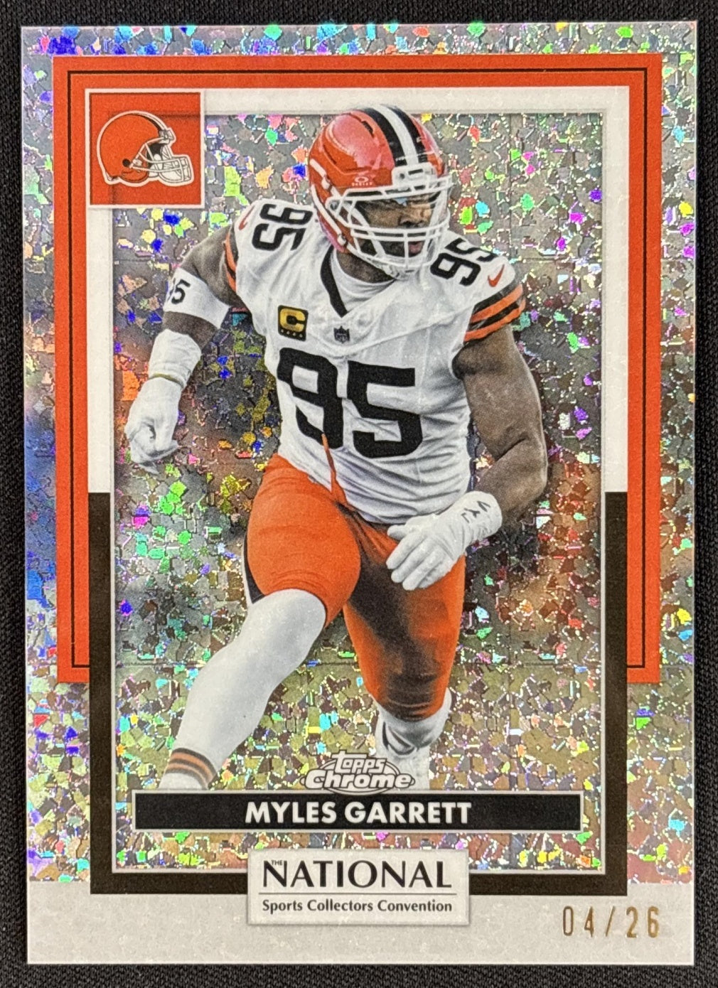 Myles Garrett 2026 Topps NSCC Collection NFL Annual Refractor /26 Browns Default Title Sports Trading Cards