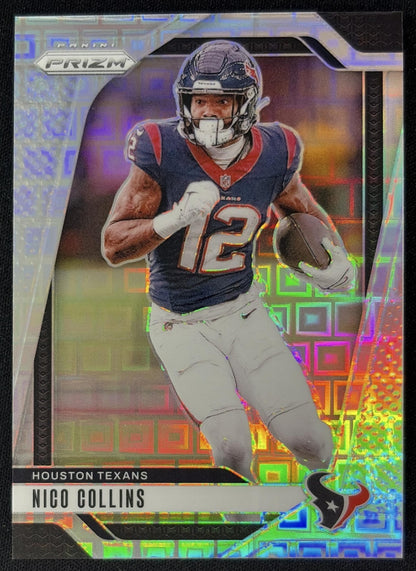 Nico Collins 2024 Panini Prizm Pandora /400 Texans front