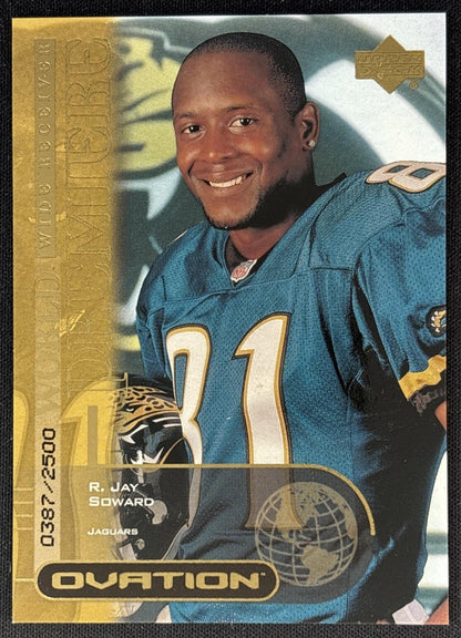 R.Jay Soward 2000 Upper Deck Ovation /2500 Jaguars