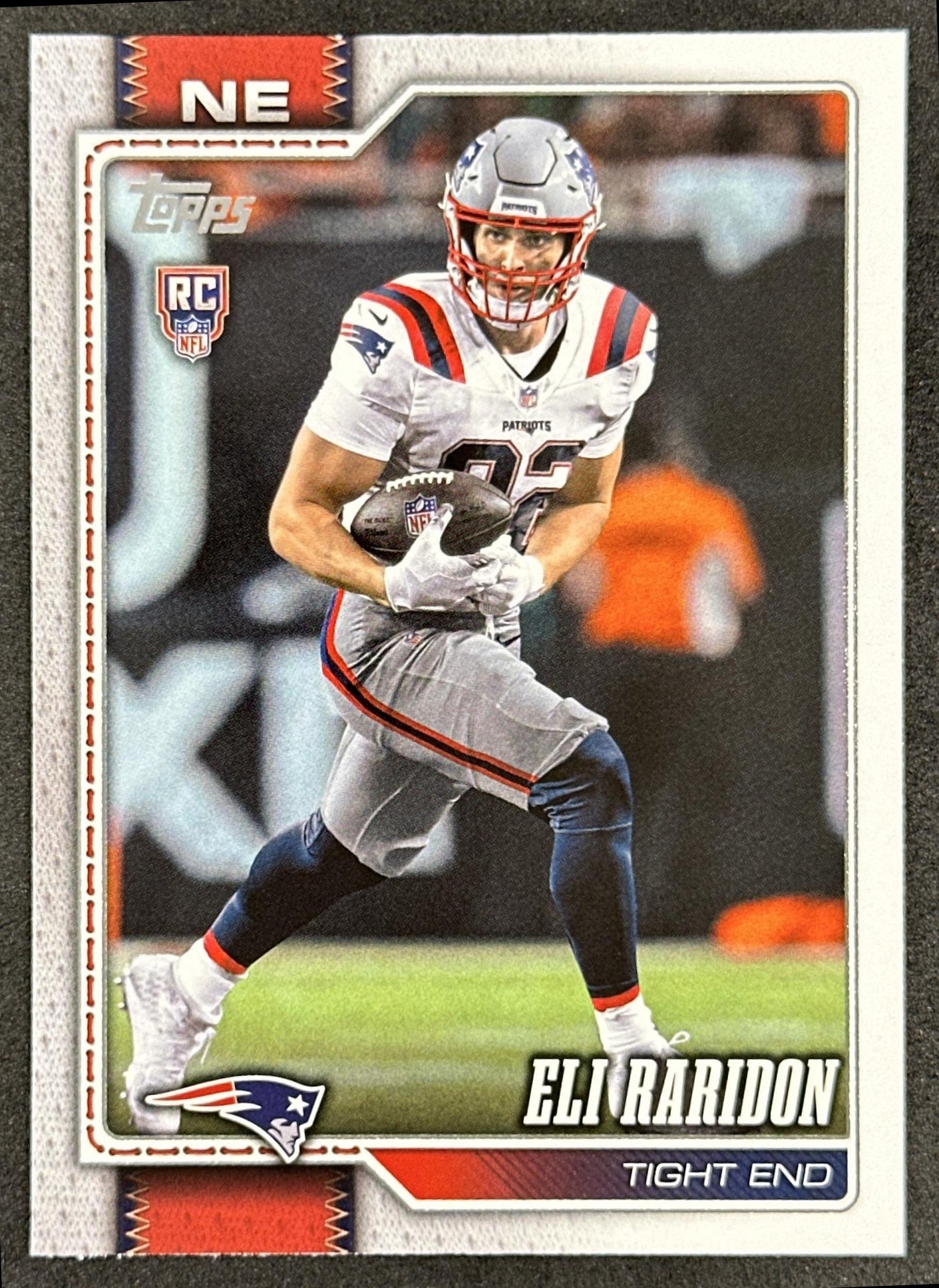 Eli Raridon 2026 Topps Flagship Rookie Patriots Sports Trading Cards