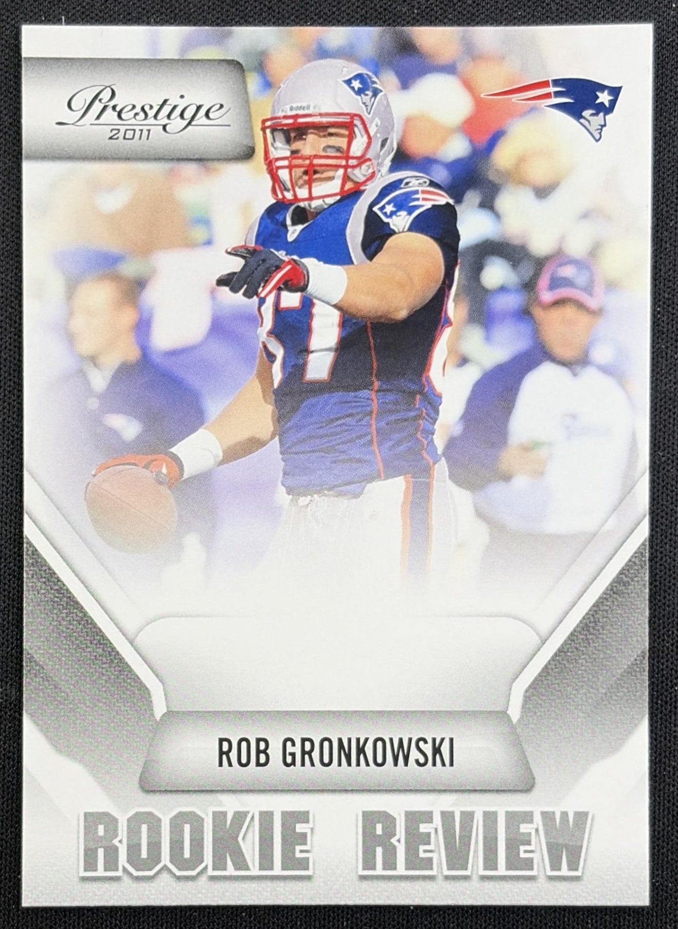 Rob Gronkowski 2011 Panini Prestige Rookie Review Patriots