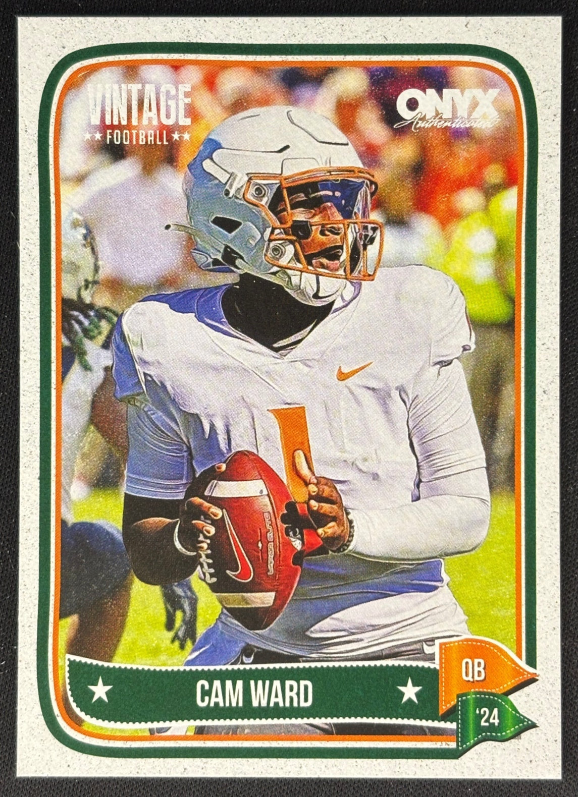 Cam Ward 2024 Onyx Vintage Collection Hurricanes Dolphins Sports Trading Cards