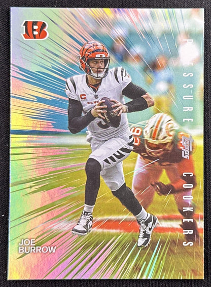 Joe Burrow 2026 Topps Flagship Pressure Cookers Bengals