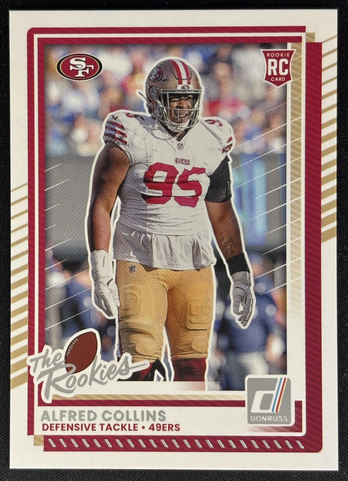 Alfred Collins 2025 Panini Donruss Rookies & Highlights 49ers Sports Trading Cards