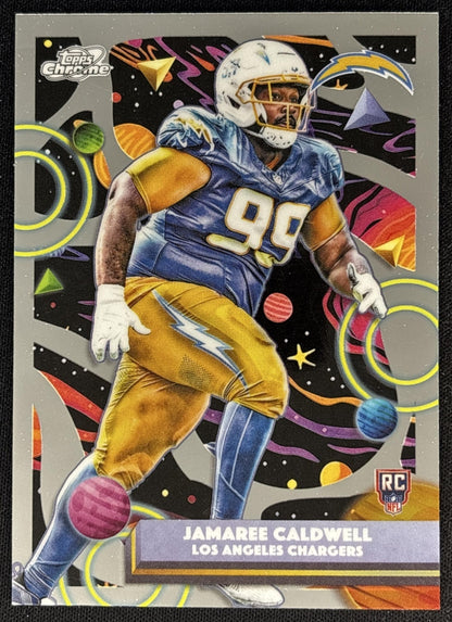 Jamaree Caldwell 2025 Topps Cosmic Chrome Chargers