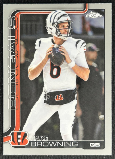 Jake Browning 2025 Topps Chrome Bengals Default Title