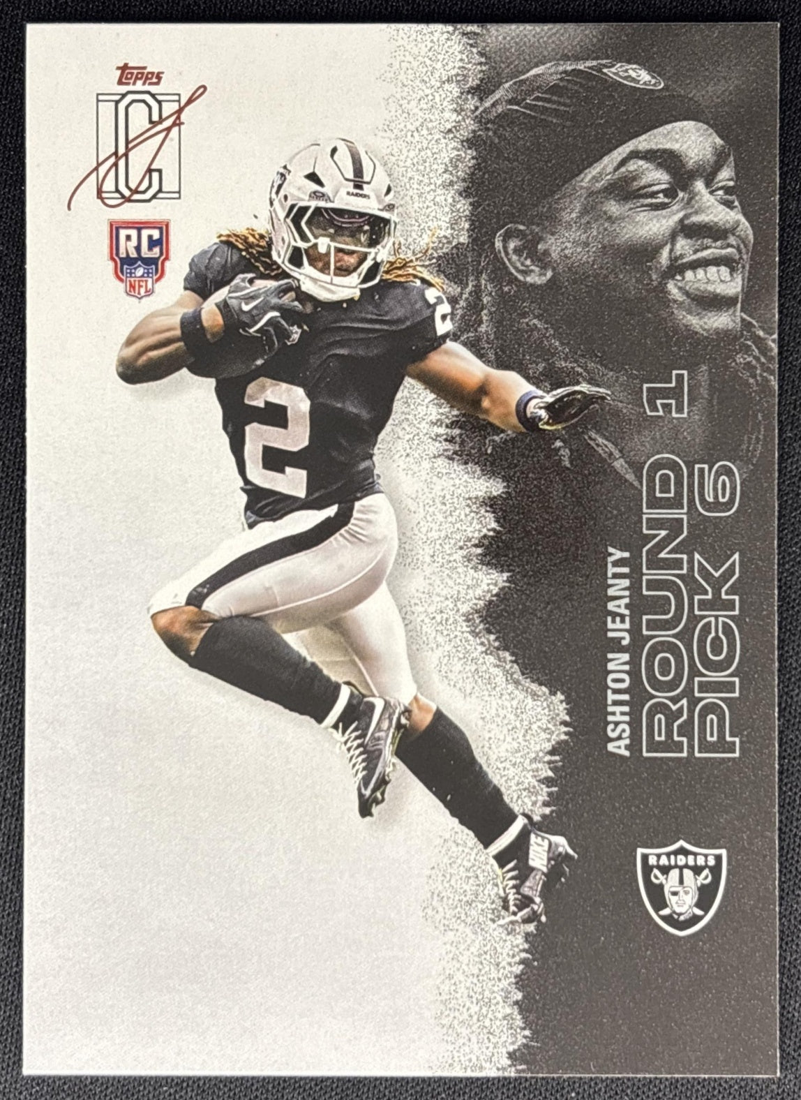 Ashton Jeanty 2025 Topps Signature Class Rookie Raiders Sports Trading Cards