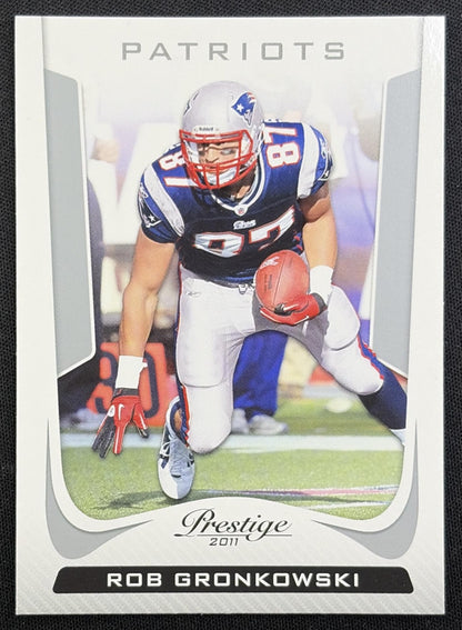 Rob Gronkowski 2011 Panini Prestige Patriots