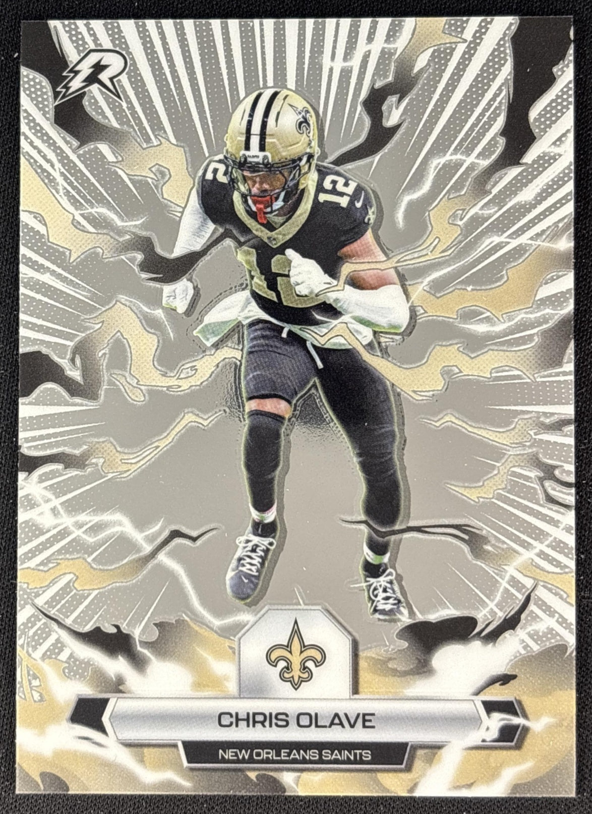 Chris Olave 2025 Topps Resurgence Saints New Orleans Saints front