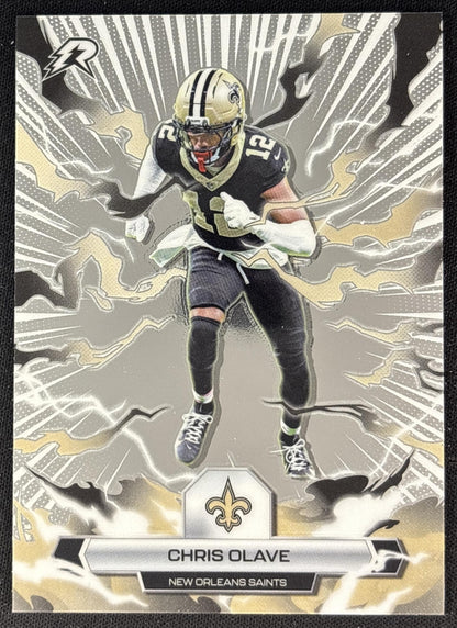 Chris Olave 2025 Topps Resurgence Saints New Orleans Saints front