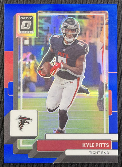 Kyle Pitts 2022 Panini Donruss Optic Blue /179 Falcons