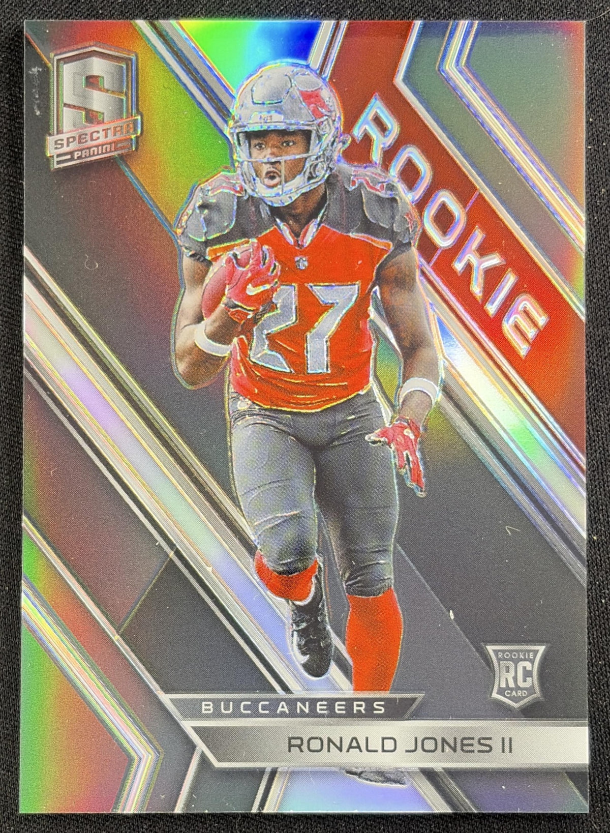 Ronald Jones II 2018 Panini Spectra /99 Buccaneers Sports Trading Card