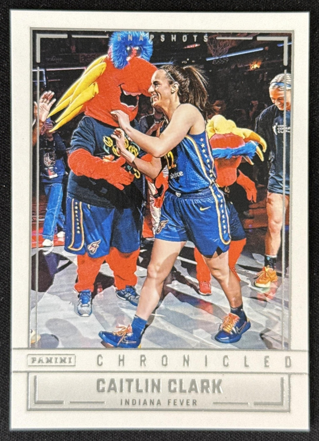Caitlin Clark 2025 Panini Chronicled Snap Shots Fever 92 Sports Trading Card