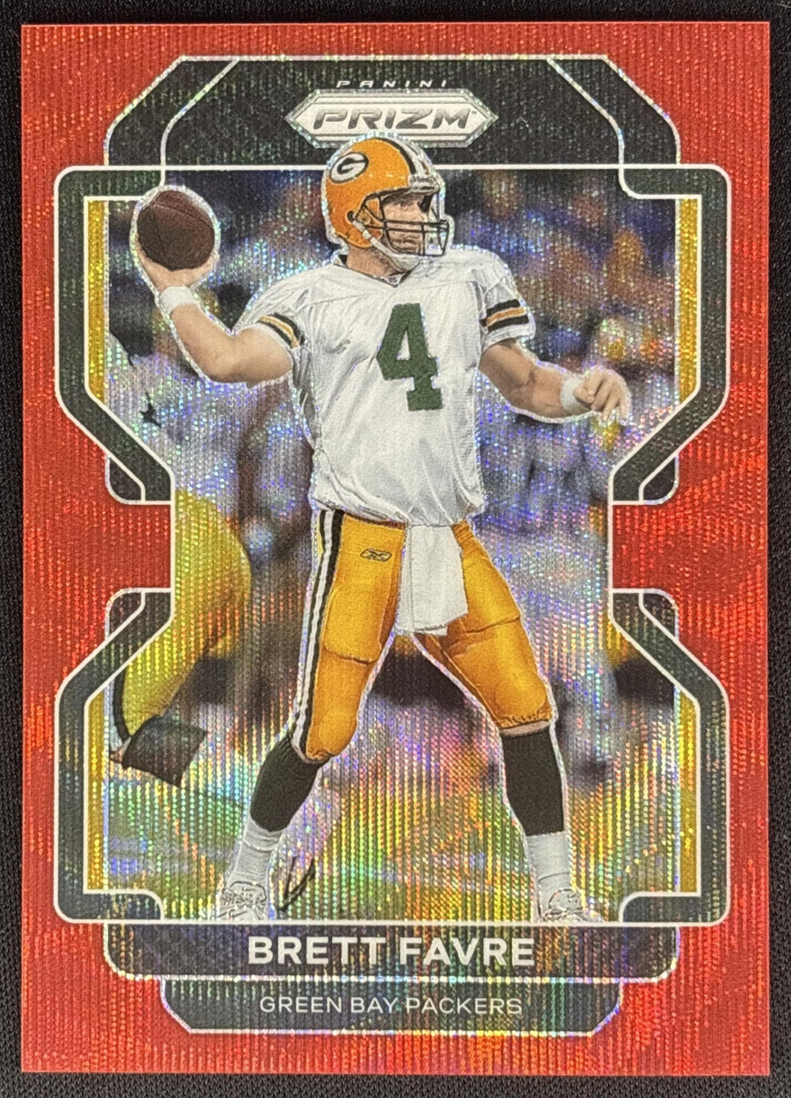 Brett Favre 2021 Panini Prizm Red Wave /149 Packers Sports Trading Cards