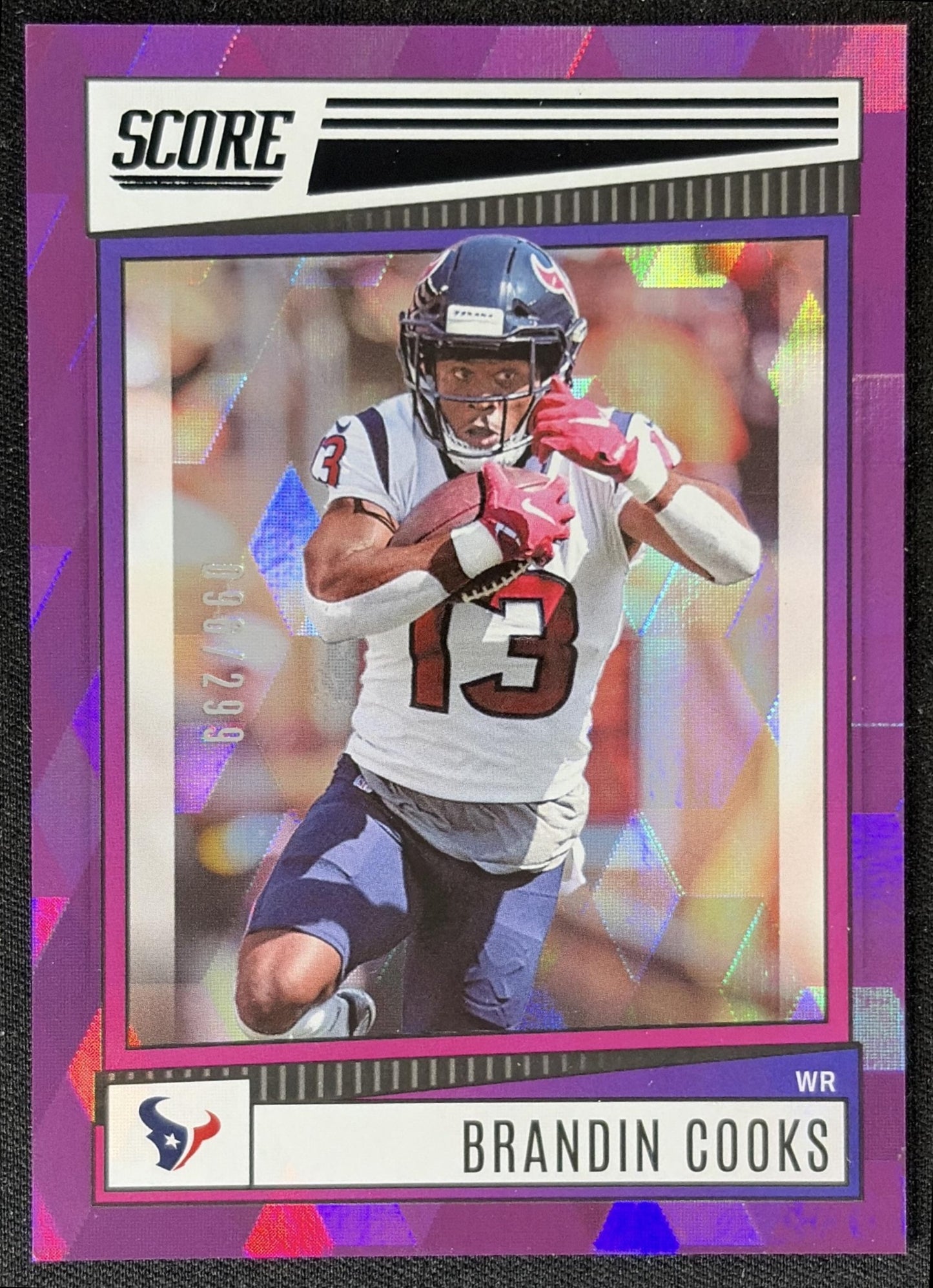Brandin Cooks 2022 Panini Score Cubic /299 Texans
