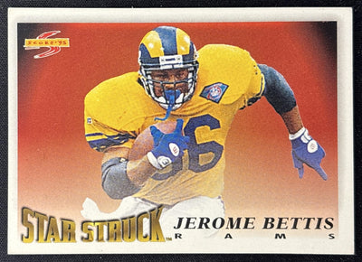 Jerome Bettis 1995 Score Rams Sports Trading Cards