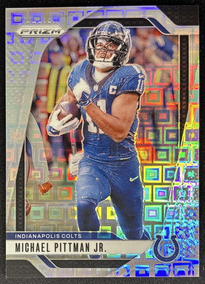 Michael Pittman Jr. 2024 Panini Prizm Pandora /400 Colts Sports Trading Card