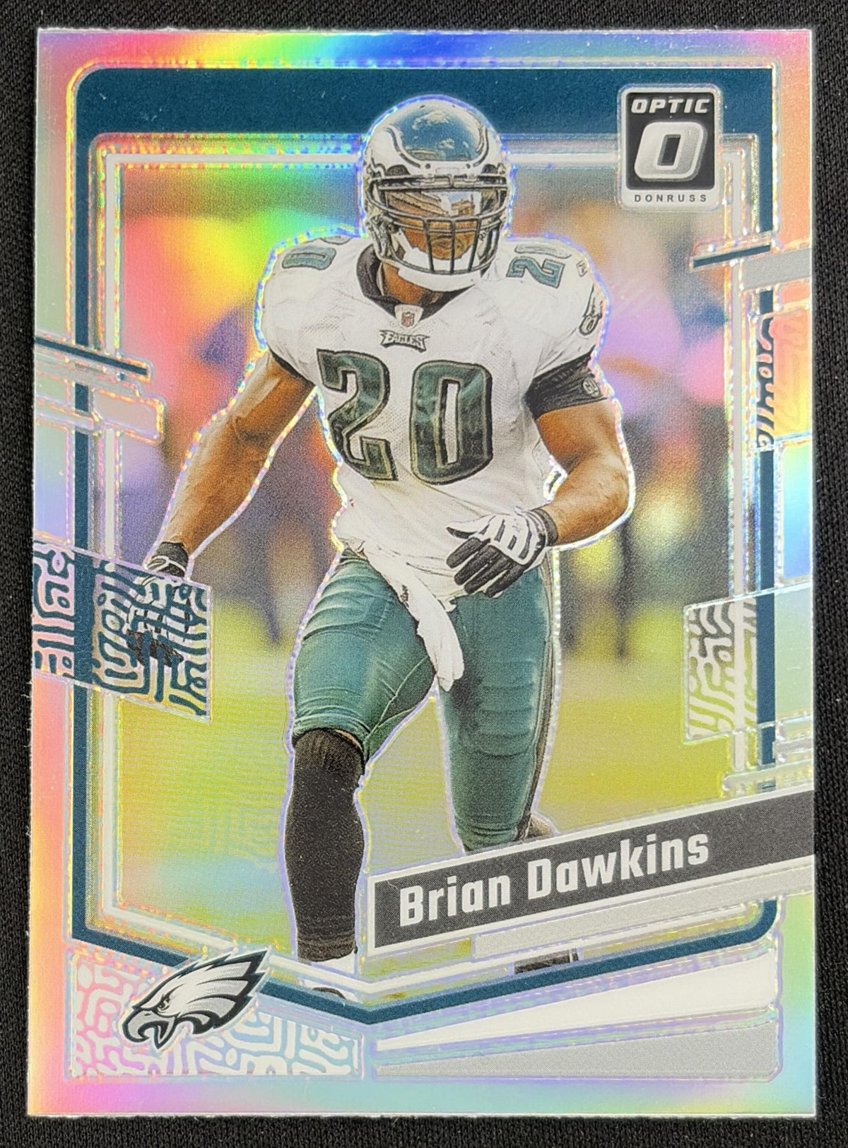 Brian Dawkins 2023 Panini Donruss Optic Holo Prizm Eagles - Front