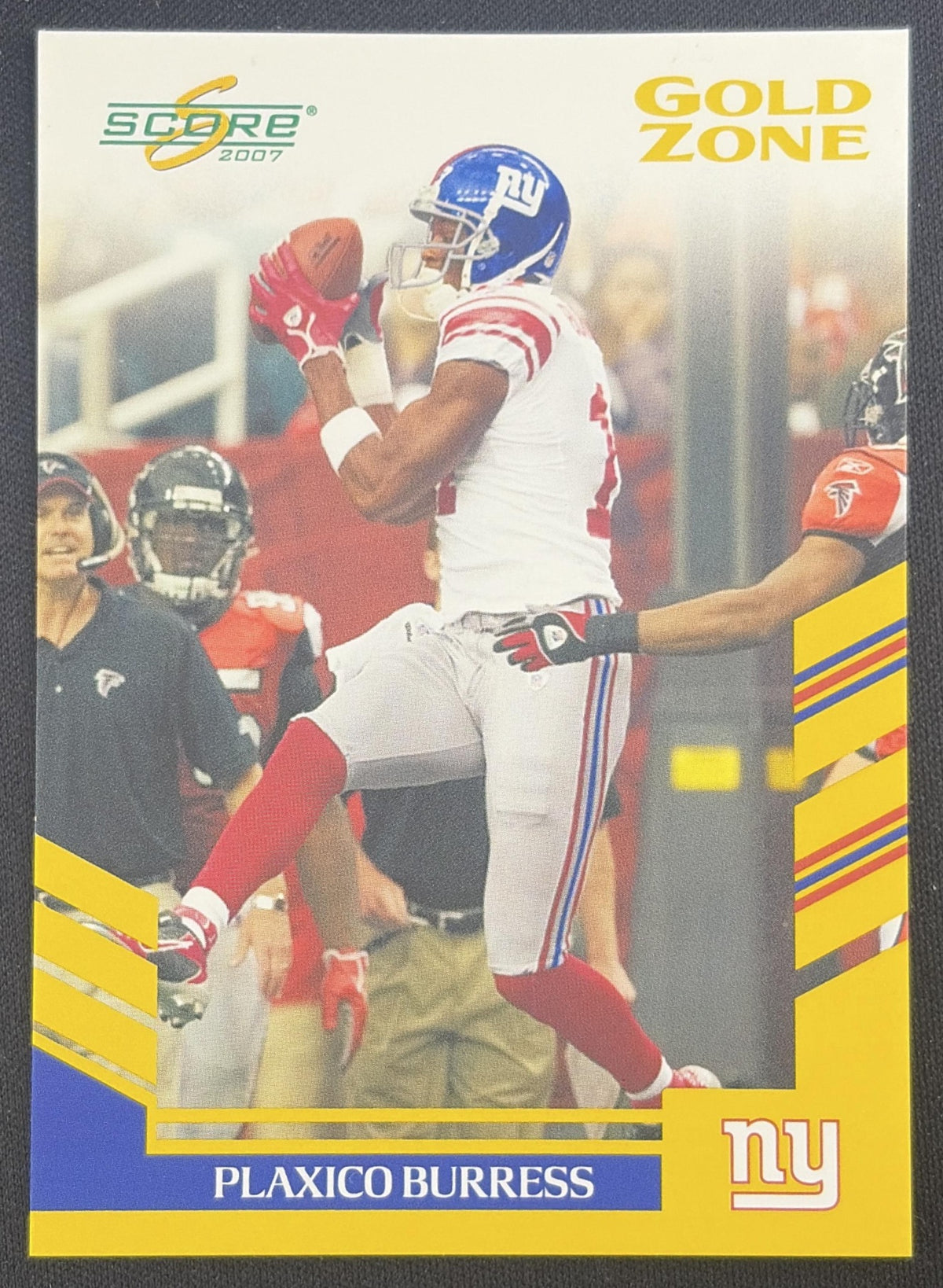 Plaxico Burress 2007 Score Gold Zone /600 Giants