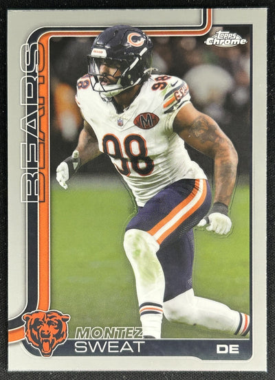 Montez Sweat 2025 Topps Chrome Bears Default Title