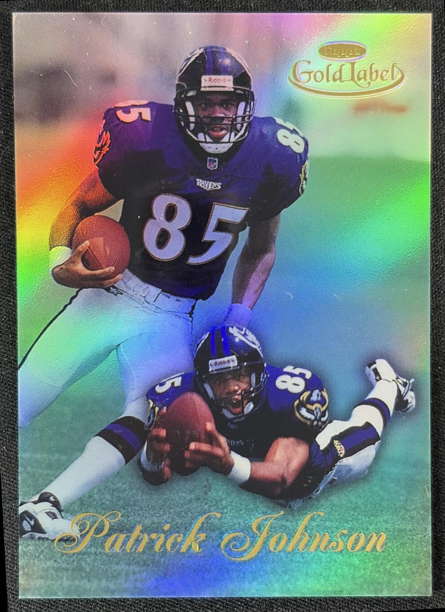 Patrick Johnson 1998 Topps Gold Label Ravens