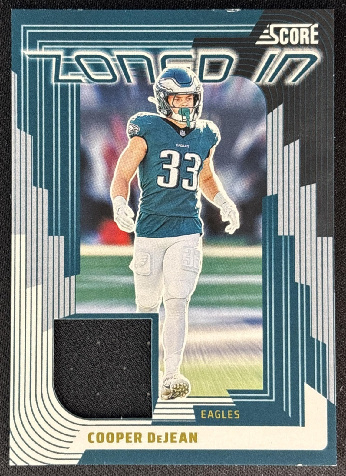 Cooper DeJean 2025 Panini Score Throwbacks Eagles Sports Trading Cards