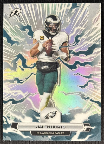 Jalen Hurts 2025 Topps Resurgence Refractor Eagles Philadelphia Eagles Sports Trading Cards