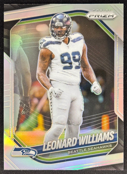 Leonard Williams 2025 Prizm Silver Seahawks Default Title Sports Trading Cards