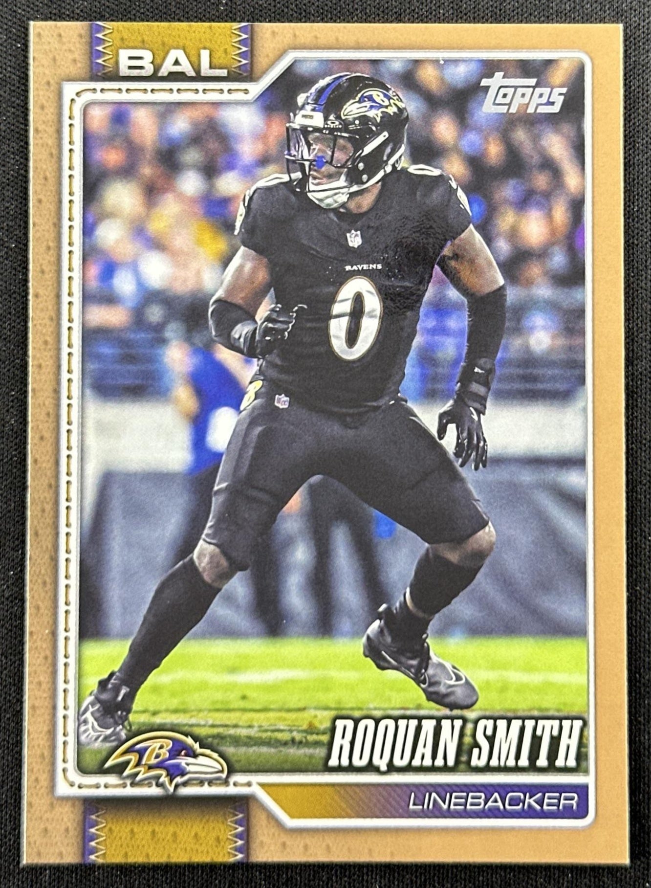 Roquan Smith 2026 Topps Flagship Gold /2026 Ravens