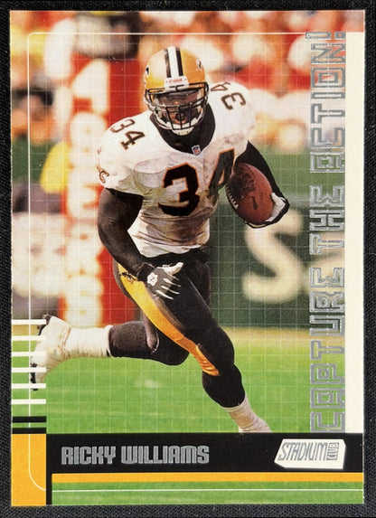 Ricky Williams 1999 Topps Stadium Club Saints