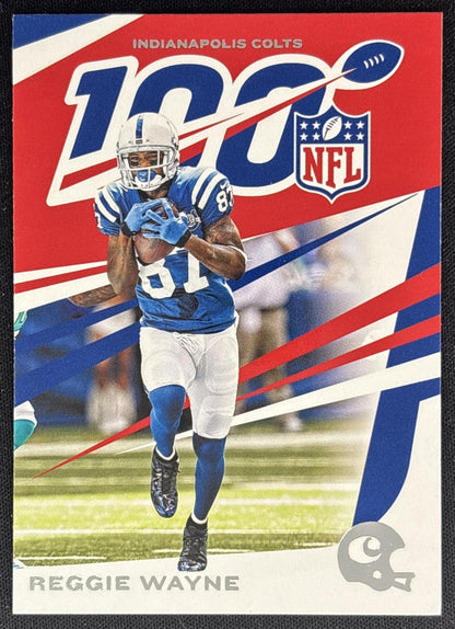Reggie Wayne 2019 Panini Chronicles NFL 100 Red Colts