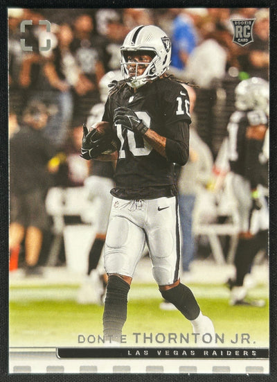 Dont'e Thornton Jr. 2025 PhotoGenic Rookies Raiders Sports Trading Cards