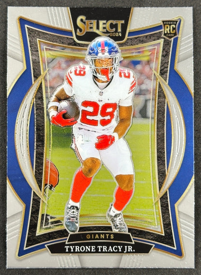 Tyrone Tracy Jr. 2024 Select Concourse Giants Sports Trading Cards