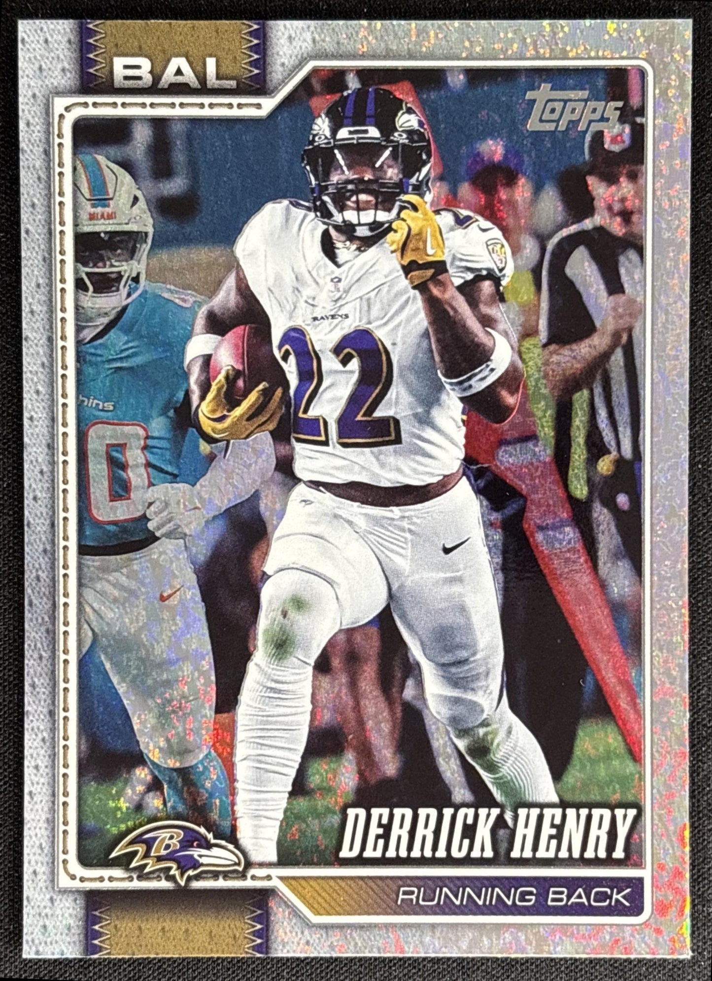 Derrick Henry 2026 Topps Rainbow Foil Ravens