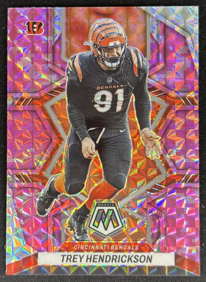 Trey Hendrickson 2022 Panini Mosaic Camo Pink Bengals Default Title Sports Trading Card