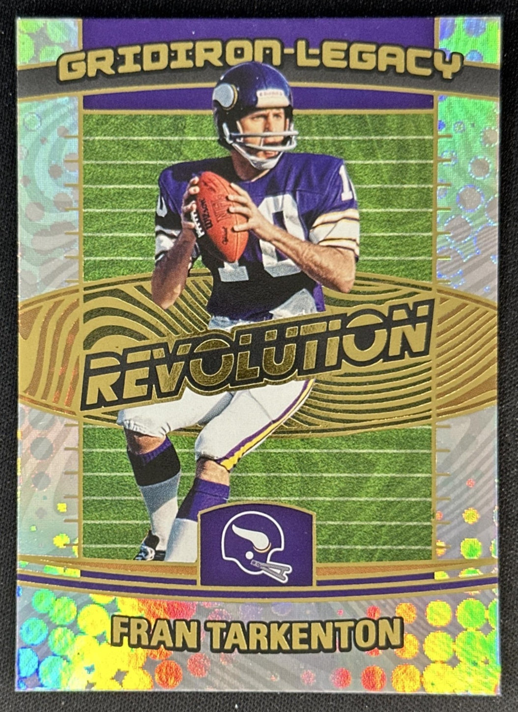 Fran Tarkenton 2025 Panini Revolution Gridiron Legacy Vikings