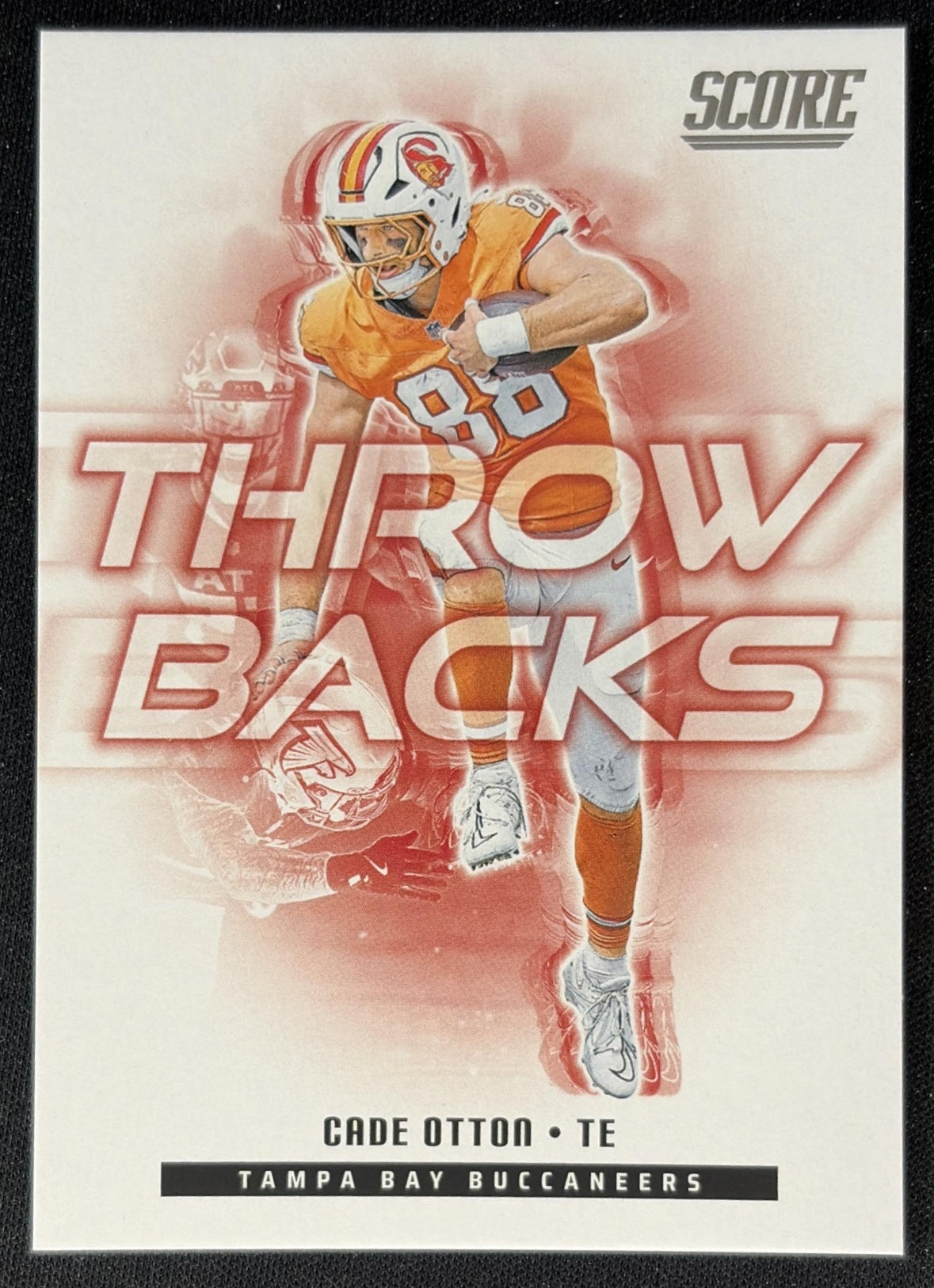 Cade Otton 2025 Panini Score Throwbacks Buccaneers Sports Trading Cards