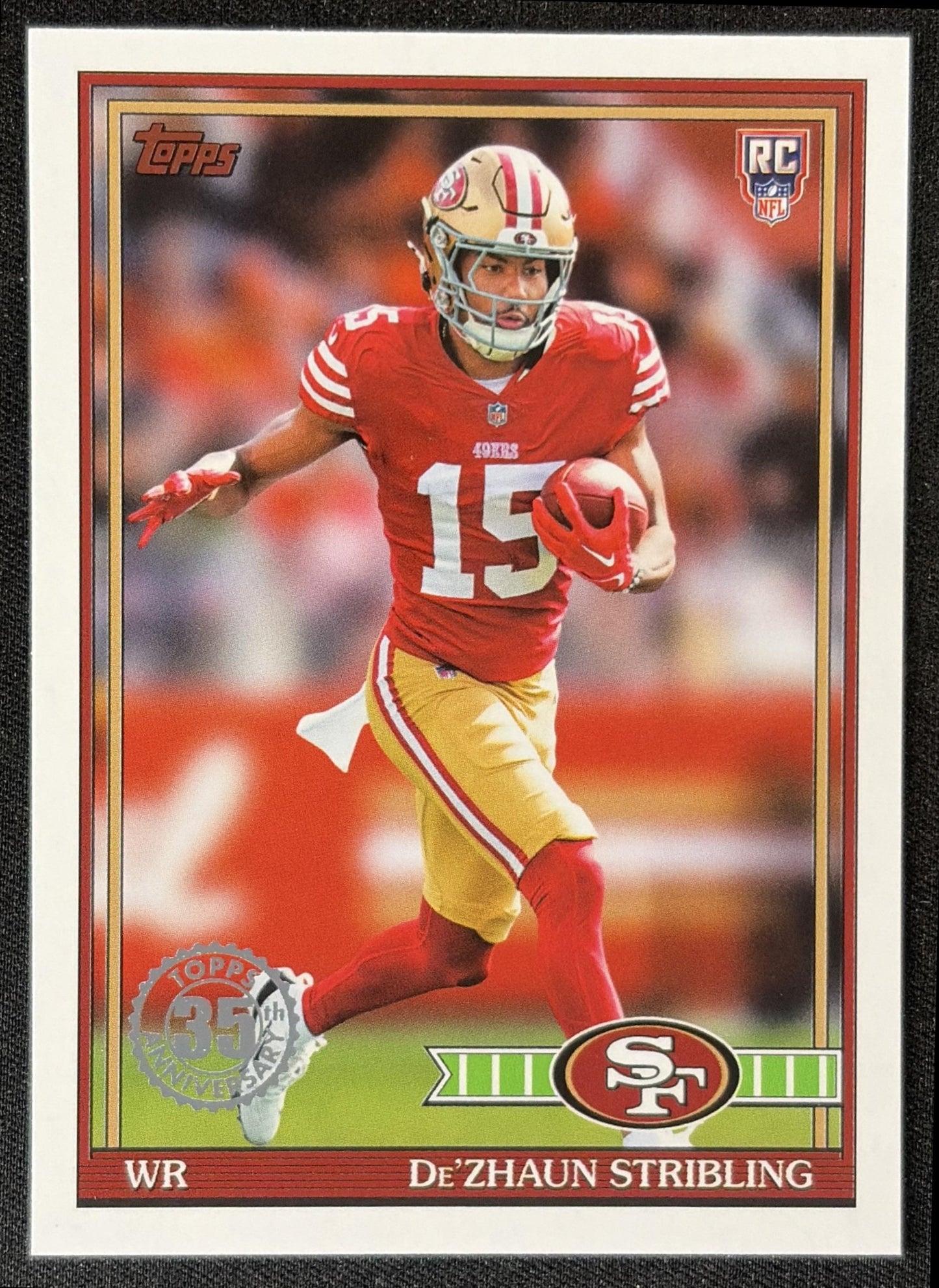 De'Zhaun Stribling 2026 Topps 1991 Rookie 49ers front