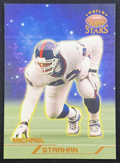 Michael Strahan 1998 Topps Stars Bronze Star /8799 Giants New York Giants