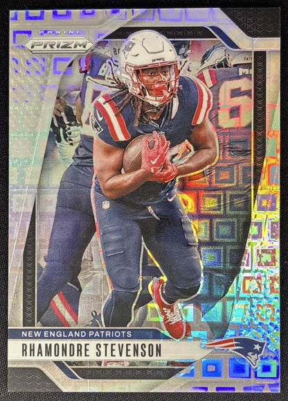 Rhamondre Stevenson 2024 Panini Prizm Pandora /400 Patriots front