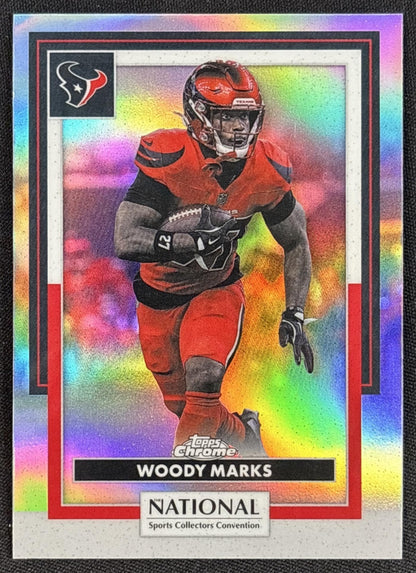 Woody Marks 2026 Topps NSCC Collection NFL Texans Sports Trading Cards