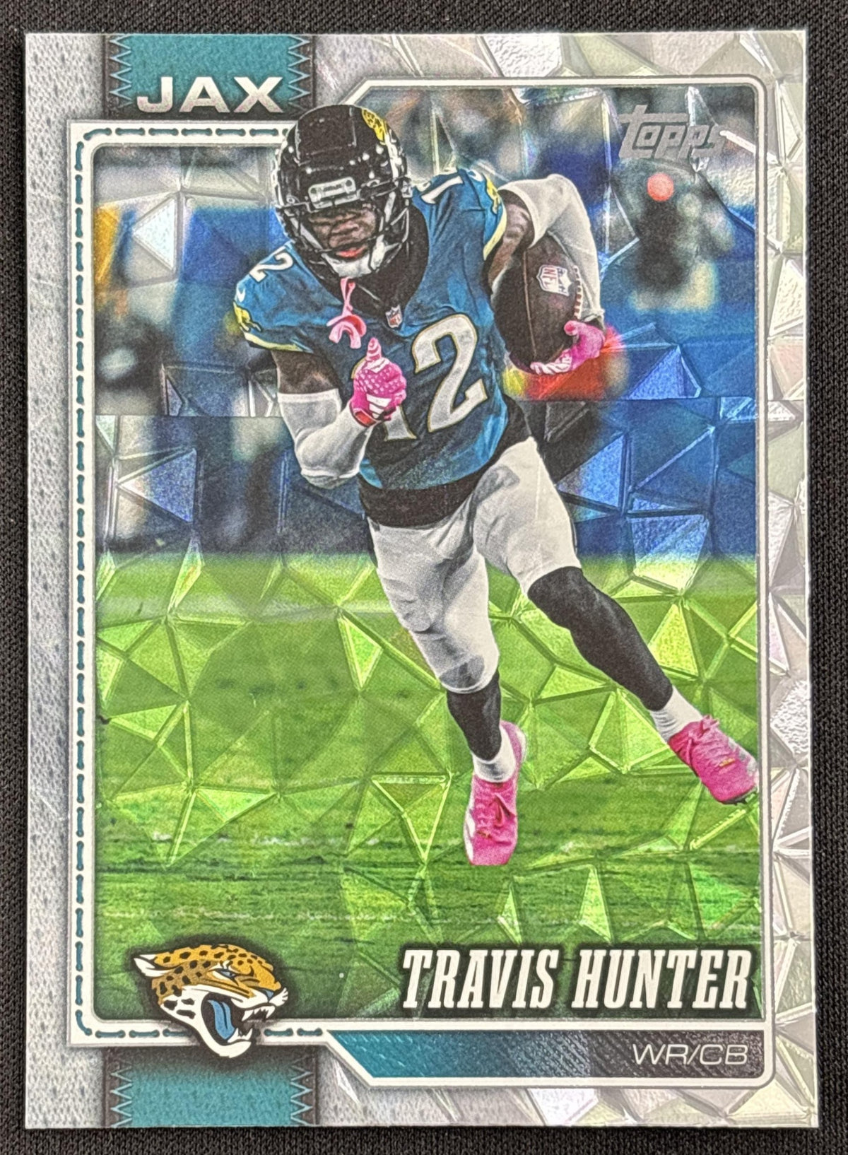 Travis Hunter 2026 Topps Diamante Foil Jaguars Jacksonville Jaguars