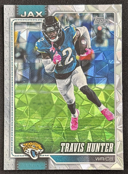 Travis Hunter 2026 Topps Diamante Foil Jaguars Jacksonville Jaguars