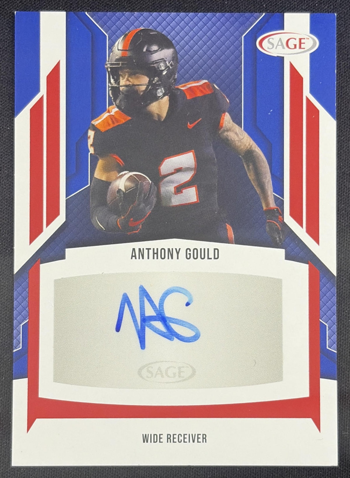 Anthony Gould 2024 SAGE HIT Auto Red High Series Colts