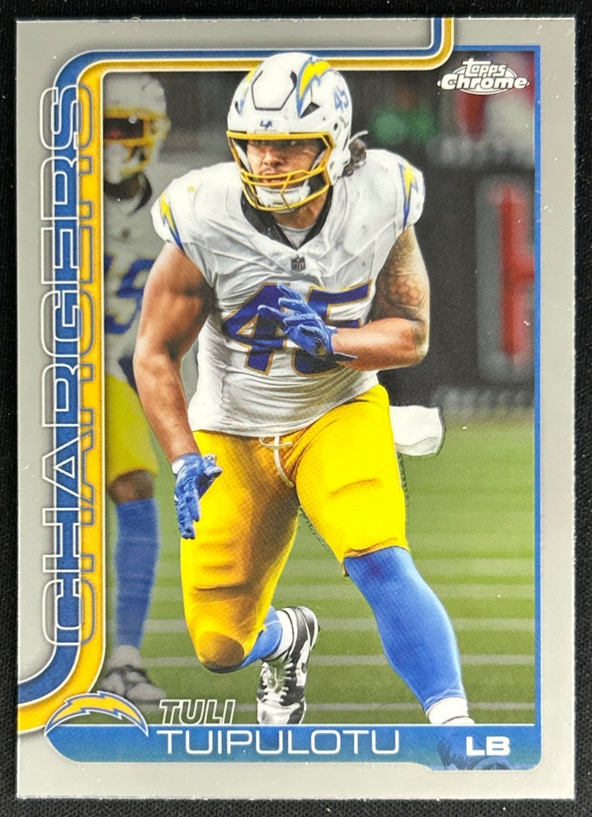 Tuli Tuipulotu 2025 Topps Chrome Chargers Default Title Sports Trading Cards