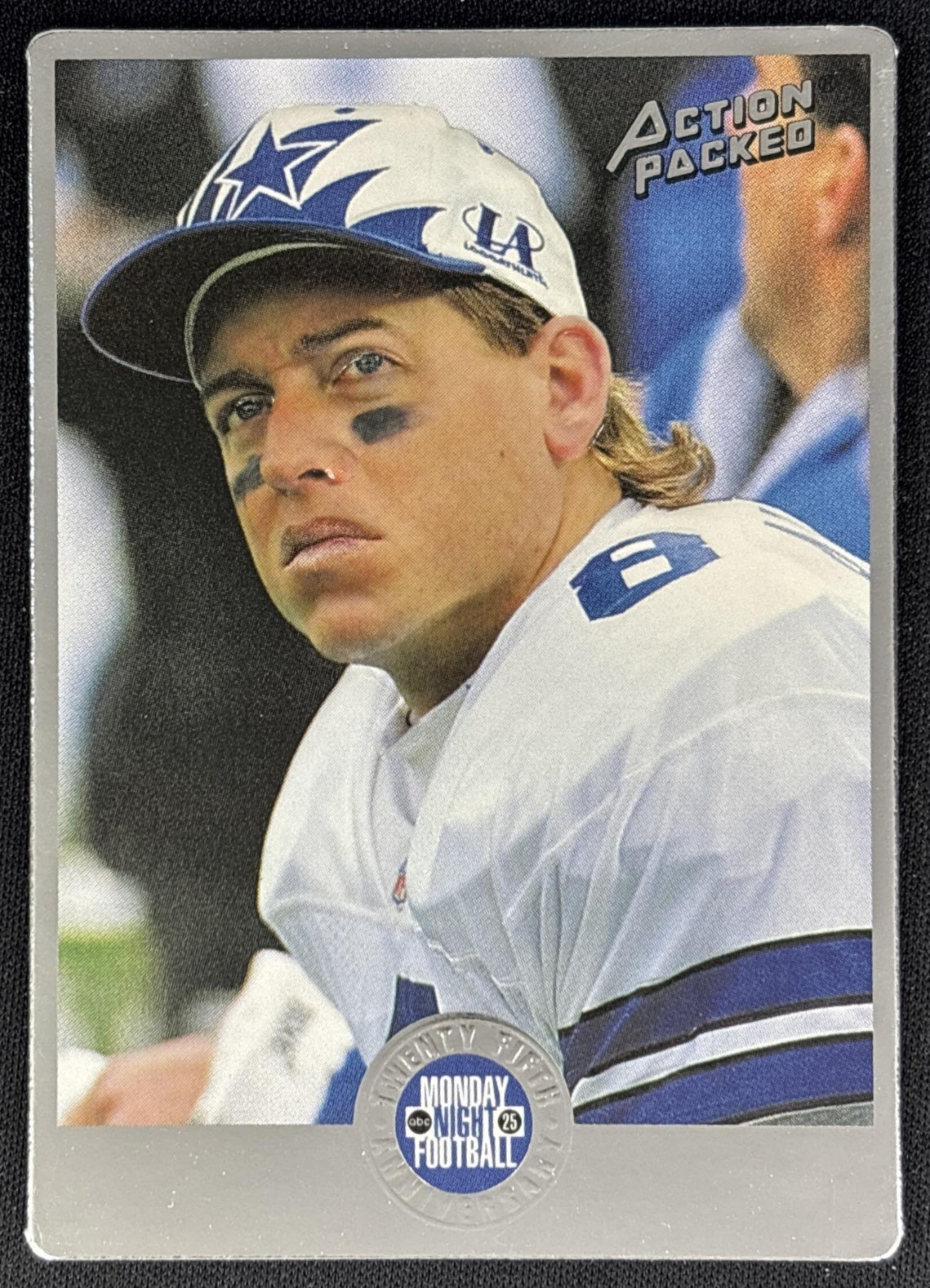 Troy Aikman 1994 Action Packed Monday Night Football Cowboys Sports Trading Card