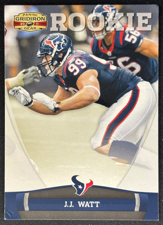 J.J. Watt 2011 Gridiron Gear Texans Sports Trading Cards